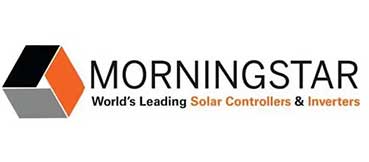 The world's leading solar conrollers and inverters MORNINGSTAR comapany logo